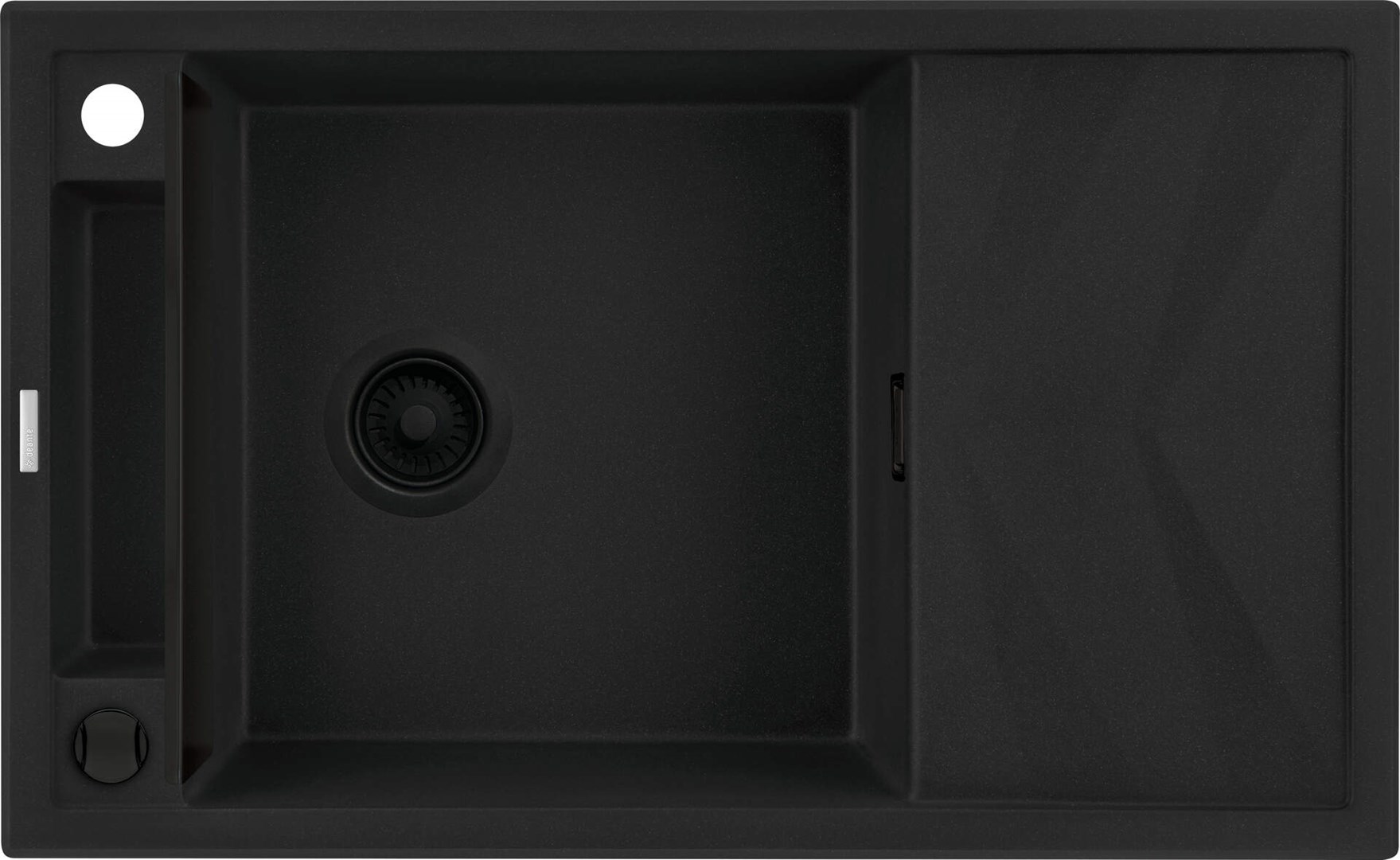Deante 1-bowl magnetic granite sink with