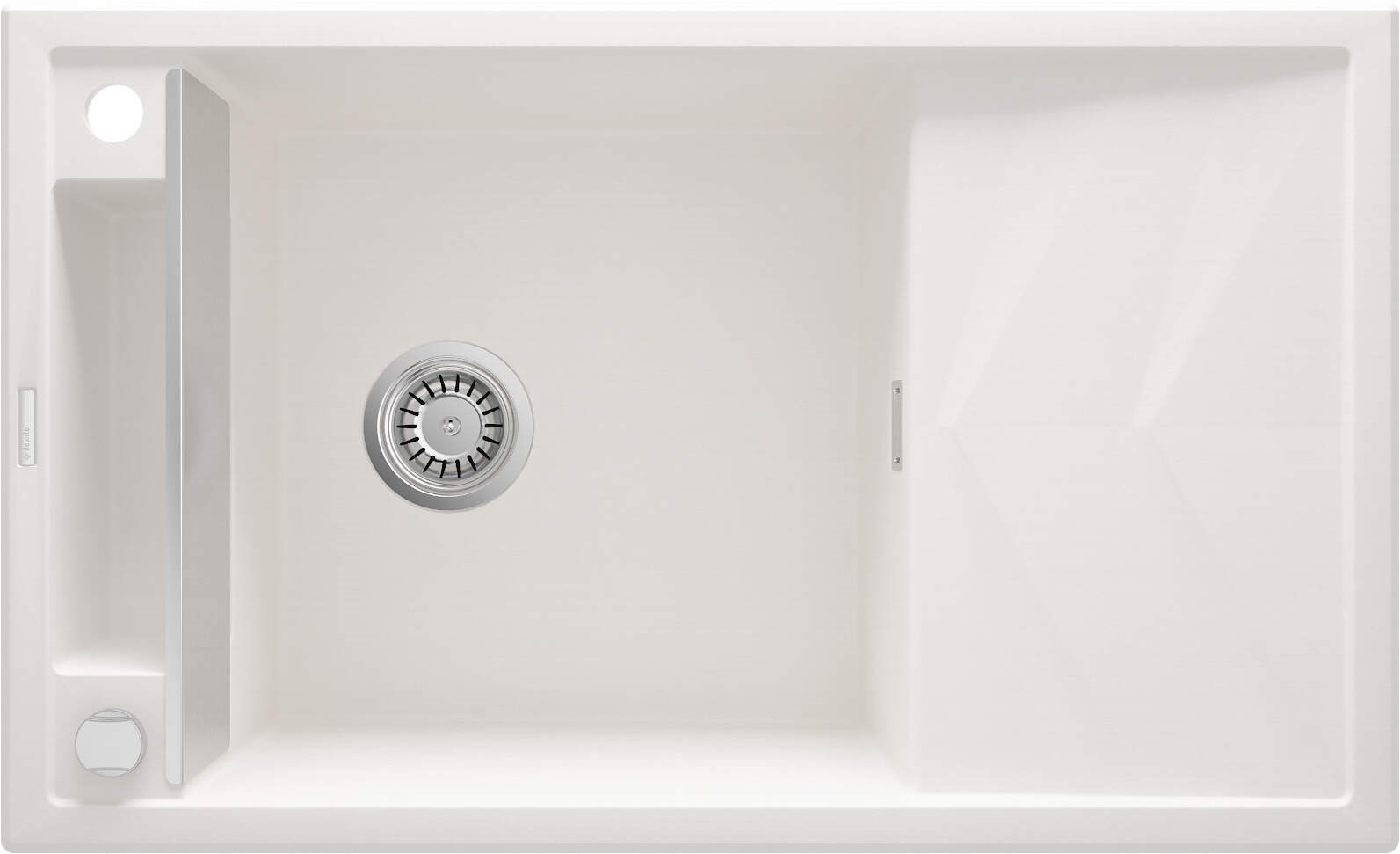 Deante 1-bowl magnetic granite sink with