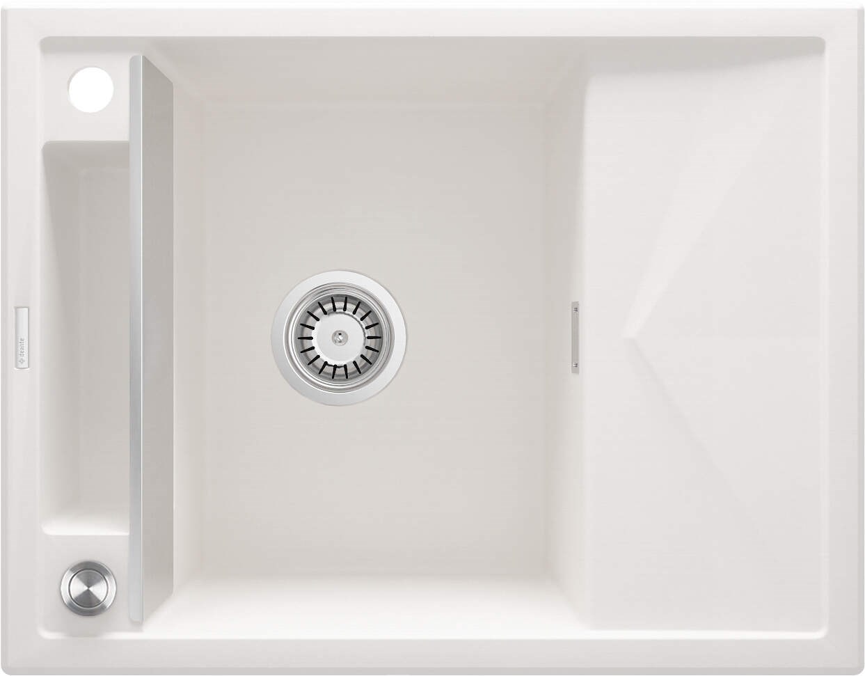 Deante 1-bowl magnetic granite sink with