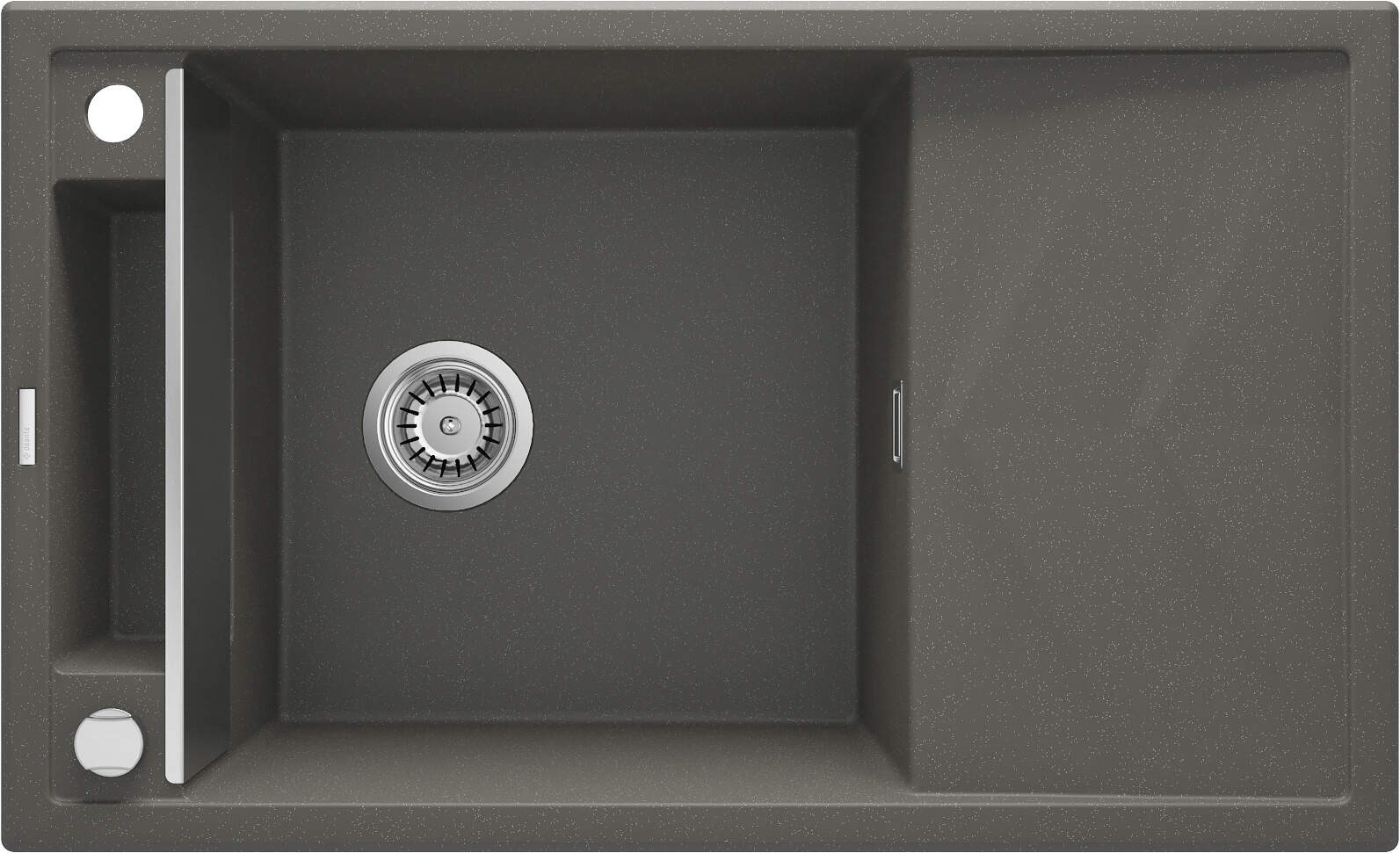 Deante 1-bowl magnetic granite sink with