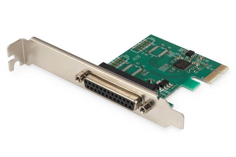 Digitus  1-Port Parallel Interface Card, PCIe