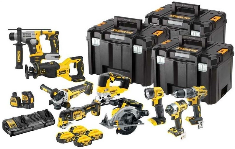 DeWalt 18V XR combo set 10