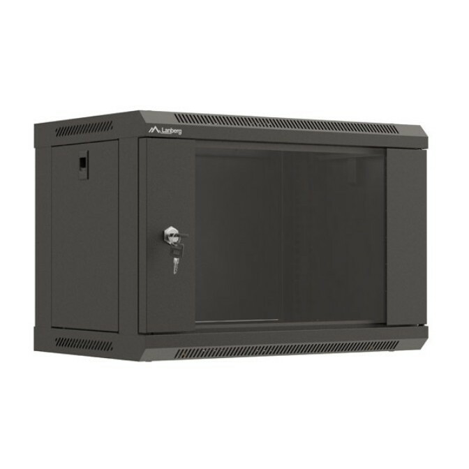 LANBERG  19" 6U Wall-Mount Rack Cabinet