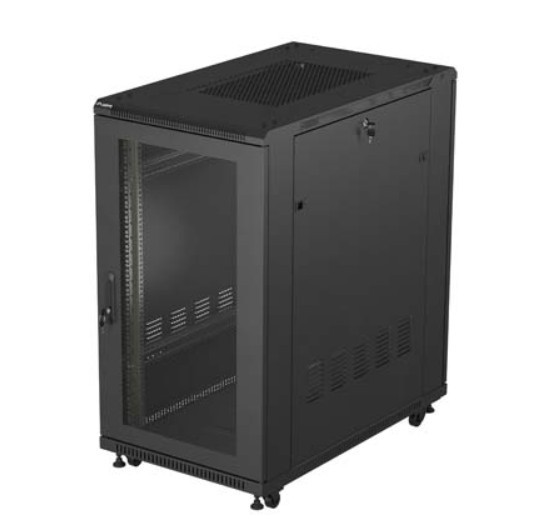 LANBERG 19-inch 22U 600x1000 black floor-standing