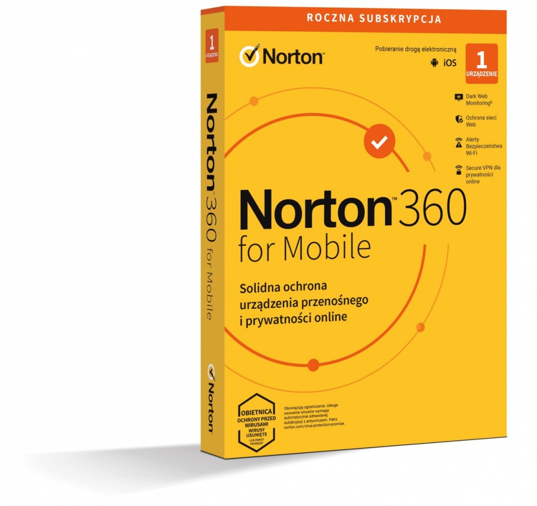 Norton  360 Mobile PL Box 1Dvc