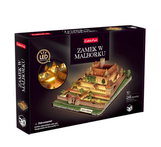 Cubic Fun 3D puzzle Malbork Castle
