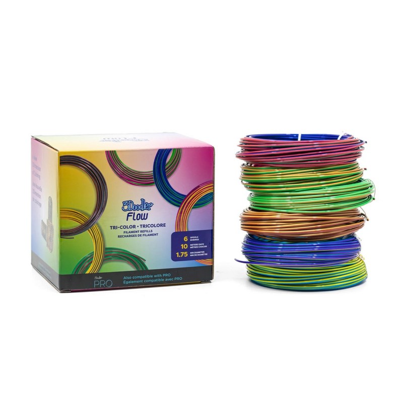 3Doodler  FLOW-TRIFILLS 3D printing material Polylactic