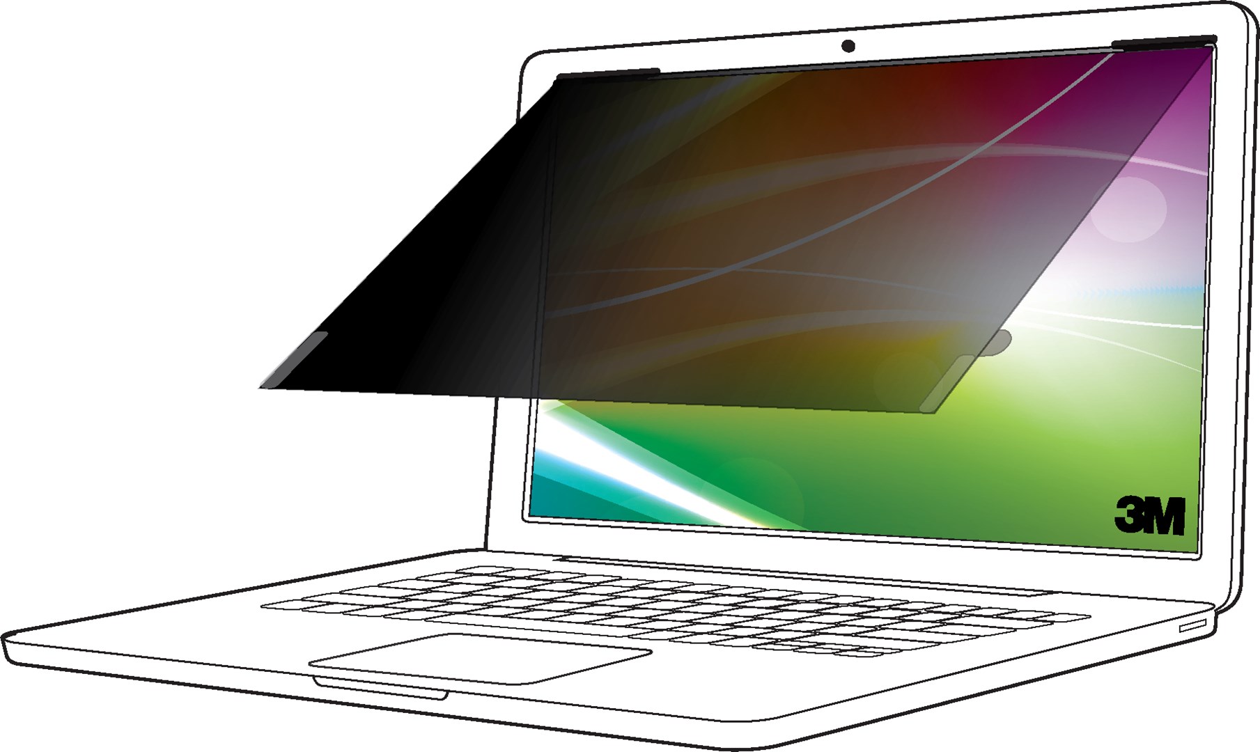 3M  Bright Screen Privacy Filter for