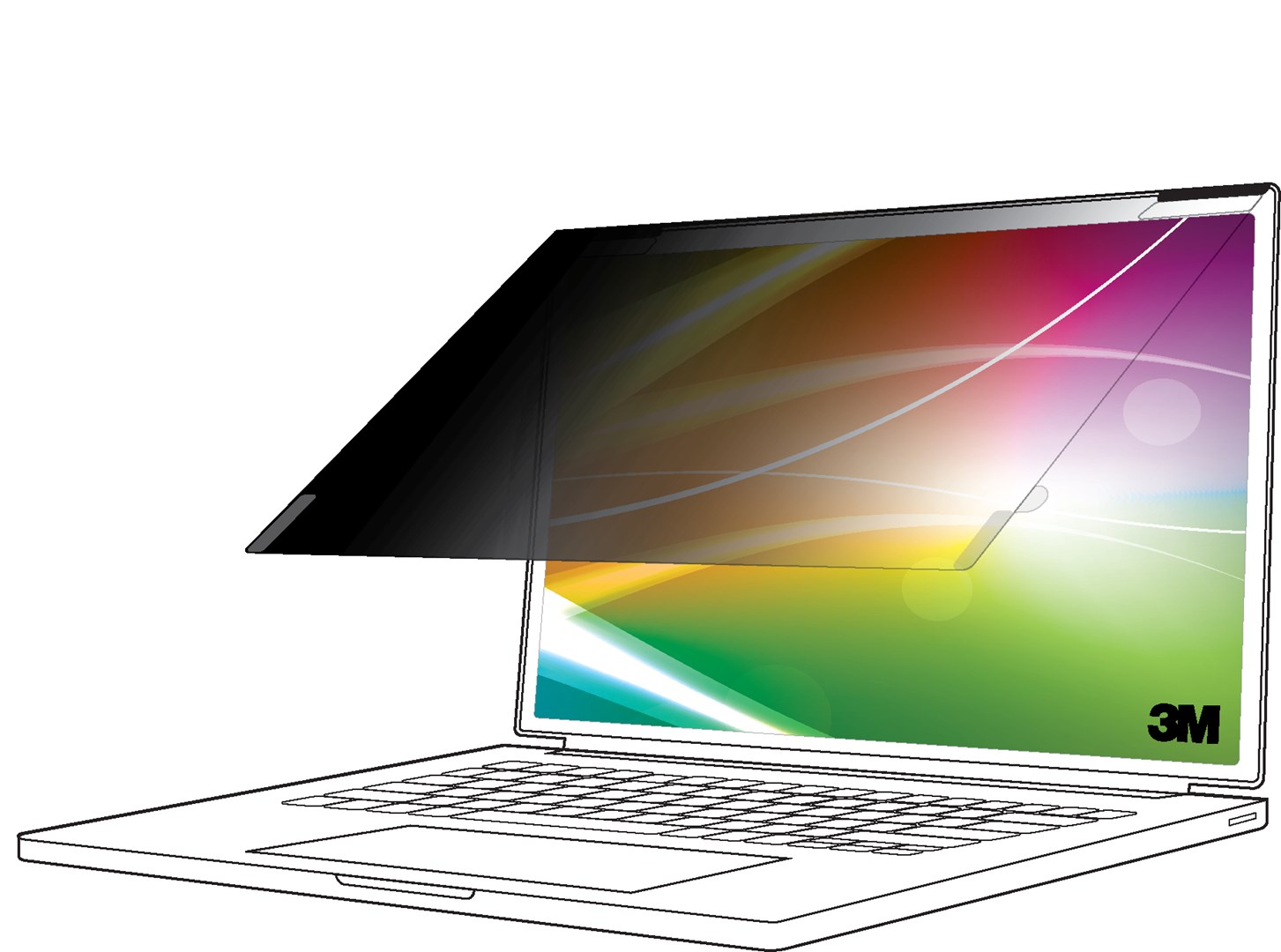 3M Bright Screen Privacy Filter for