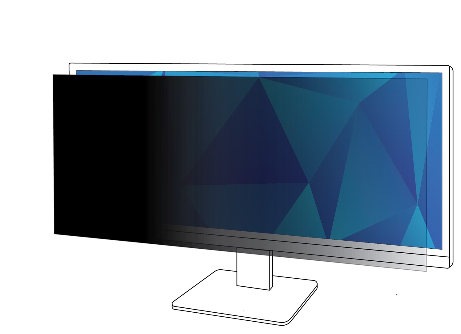 3M Privacy Filter for 34in Monitor