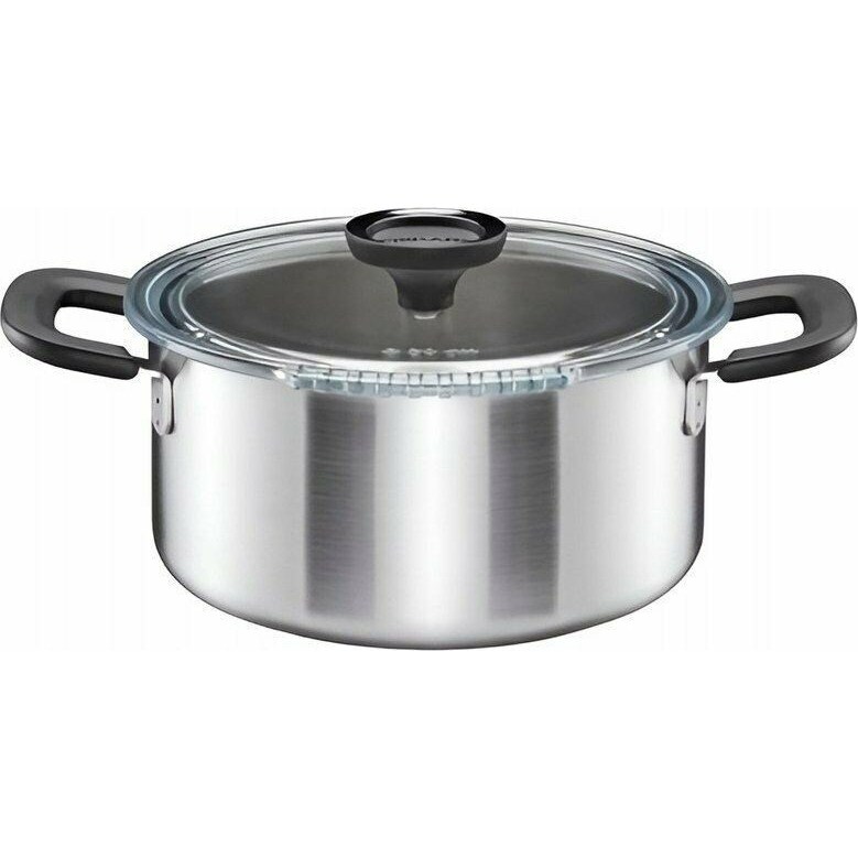 Fiskars 5L pot stainless steel with