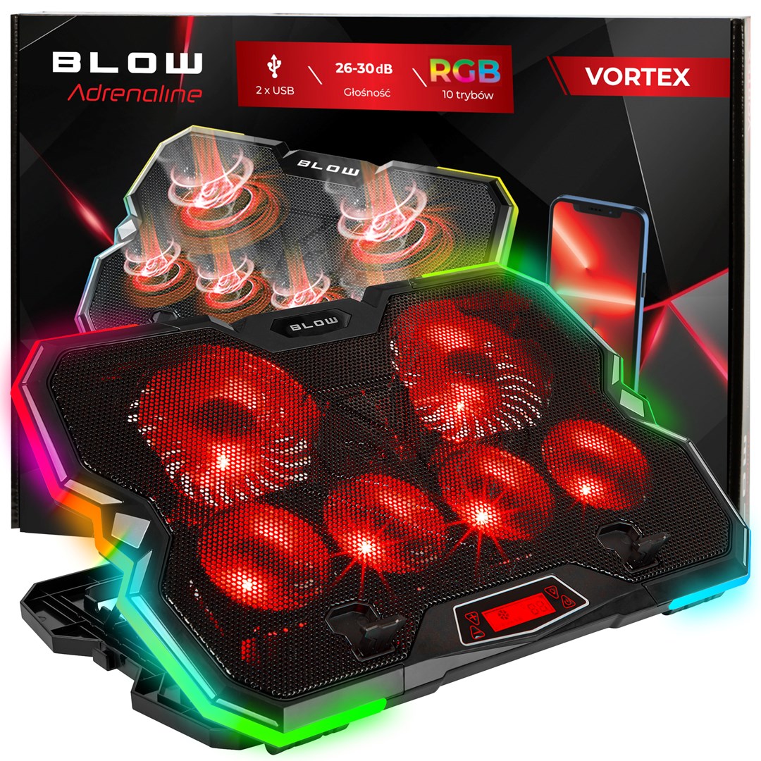 BLOW 6 FAN VORTEX RGB Laptop