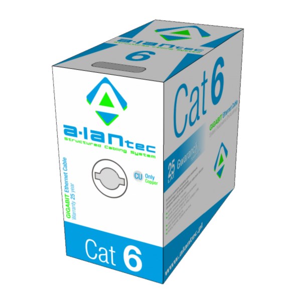 Alantec A-LAN KIU6PVC305 networking cable Grey