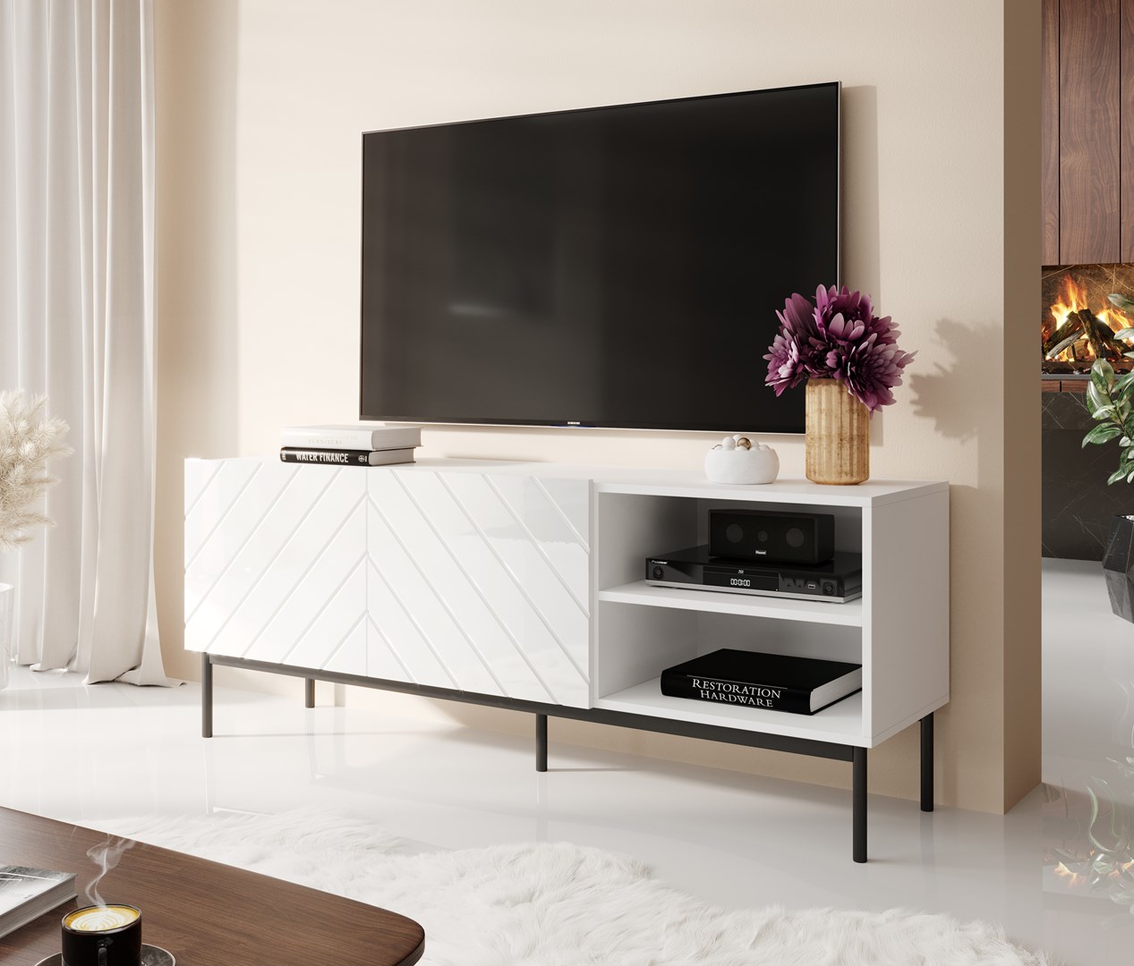 Cama MEBLE ABETO RTV cabinet on