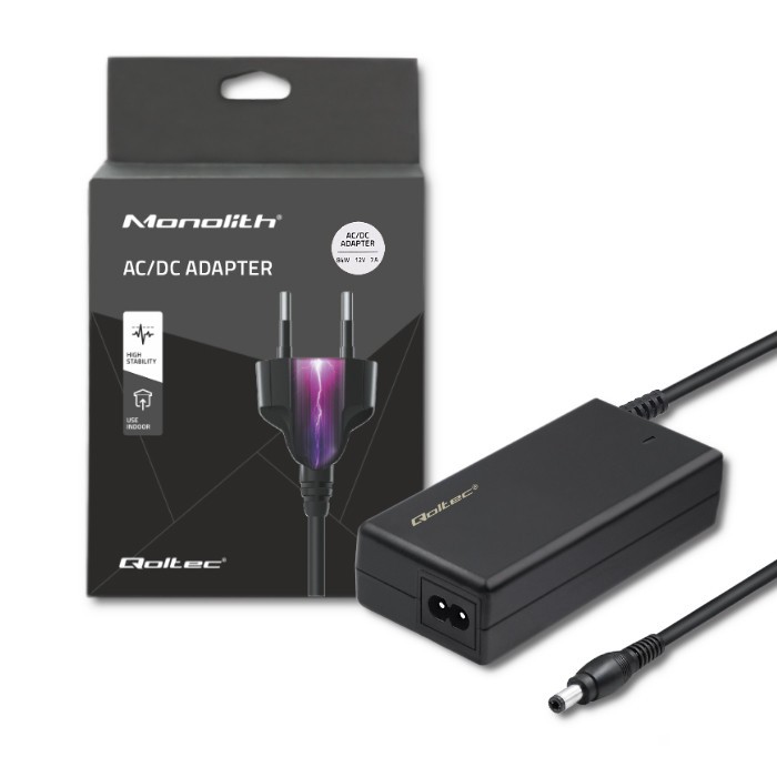 Qoltec  AC Adapter 84W 12V 7A