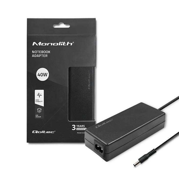 Qoltec  AC power adapter 40W 12V