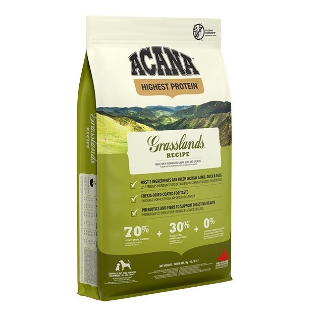 ACANA Highest protein Grasslands Dog -