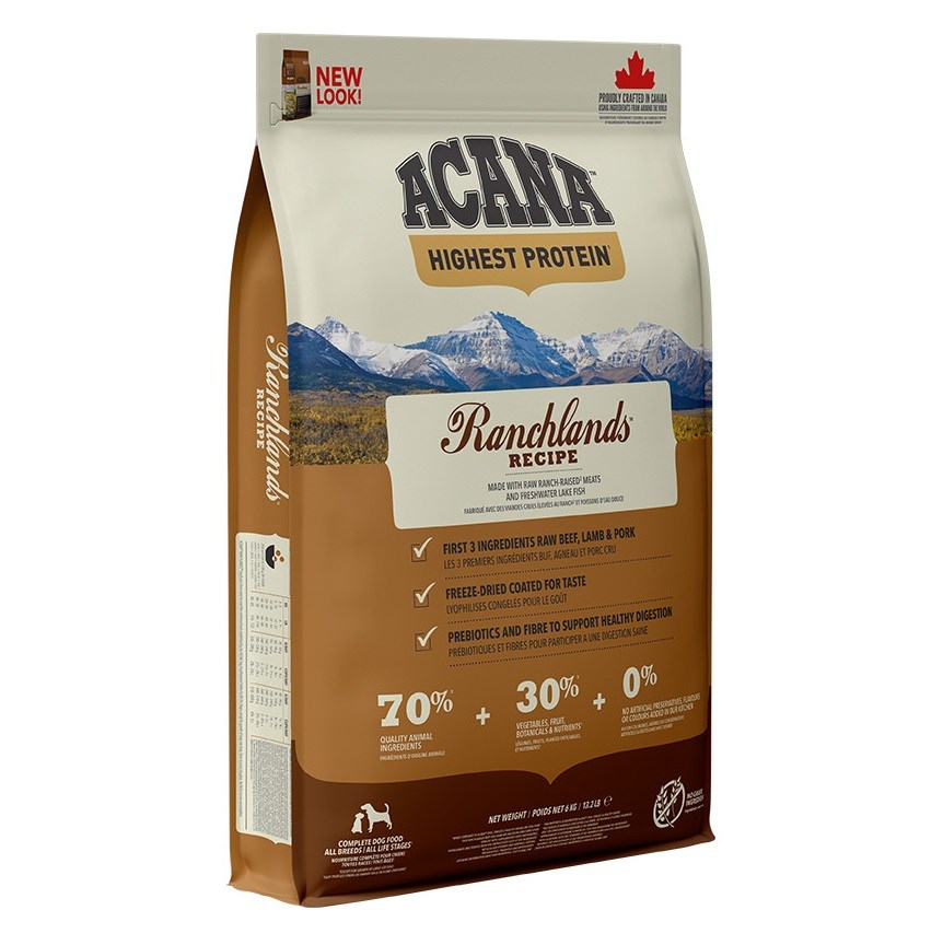 ACANA Highest Protein Ranchlands Dog -