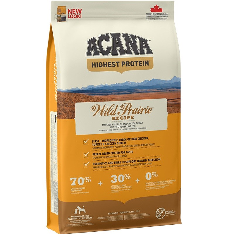 ACANA Highest protein Wild Prairie Dog