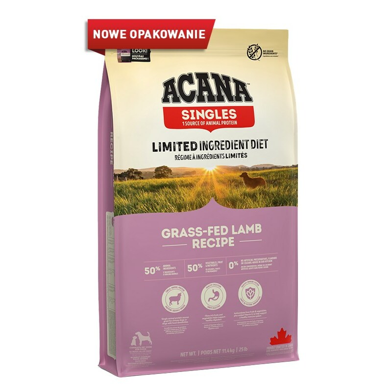 ACANA  Singles Grass-Fed Lamb - dry