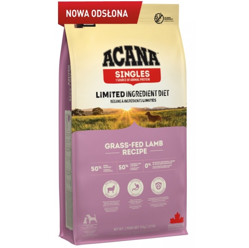 ACANA Singles Grass-Fed Lamb - dry