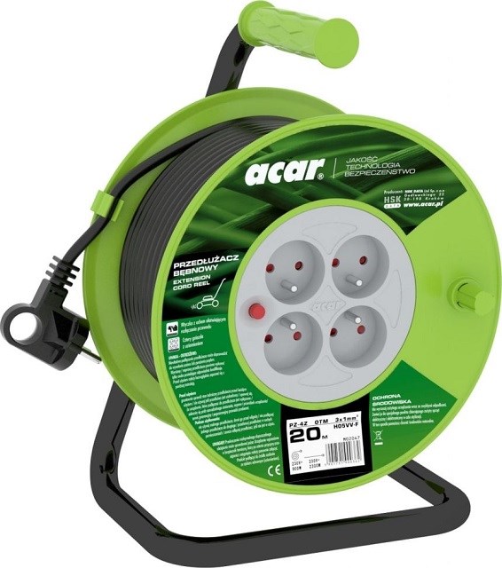 Acar  PZ-4Z/OTM H05VV-F 3G1.0 20M