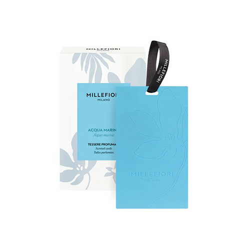 Millefiori Acqua Marina Scented Cards -