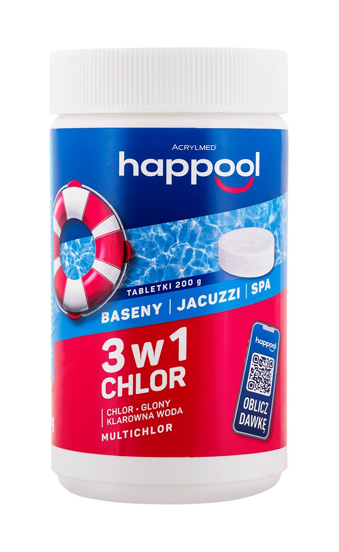 Acrylmed MULTICHLOR 3 in 1 Multifunctional