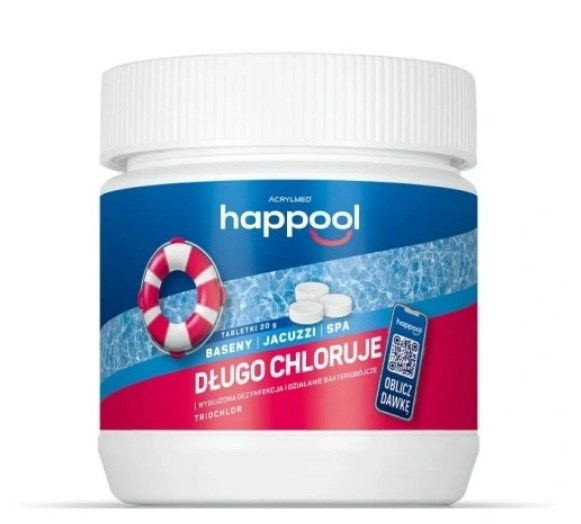 Acrylmed  TRIOCHLOR Slow-release chlorine tablets, 20