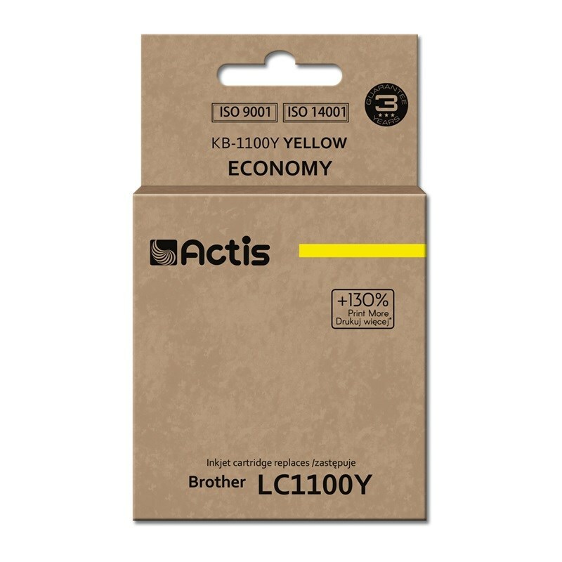 ACTIS  KB-1100Y Ink (replacement for Brother