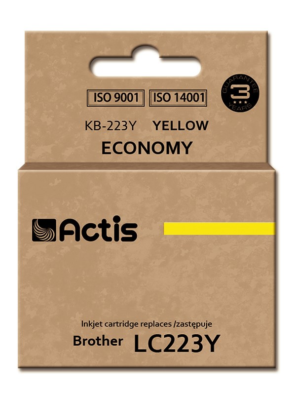 ACTIS  KB-223Y ink (replacement for Brother