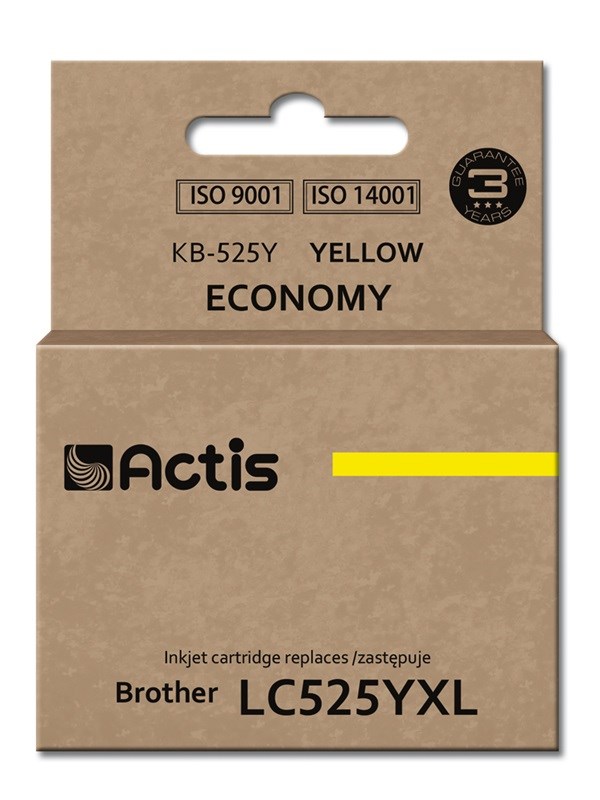 ACTIS  KB-525Y Ink (replacement for Brother