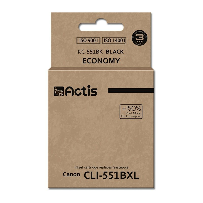 ACTIS  KC-551Bk Ink (replacement for Canon