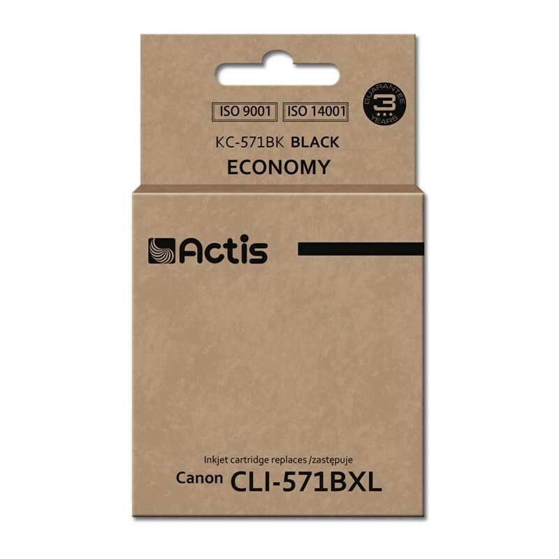 ACTIS  KC-571BK Ink (replacement for Canon