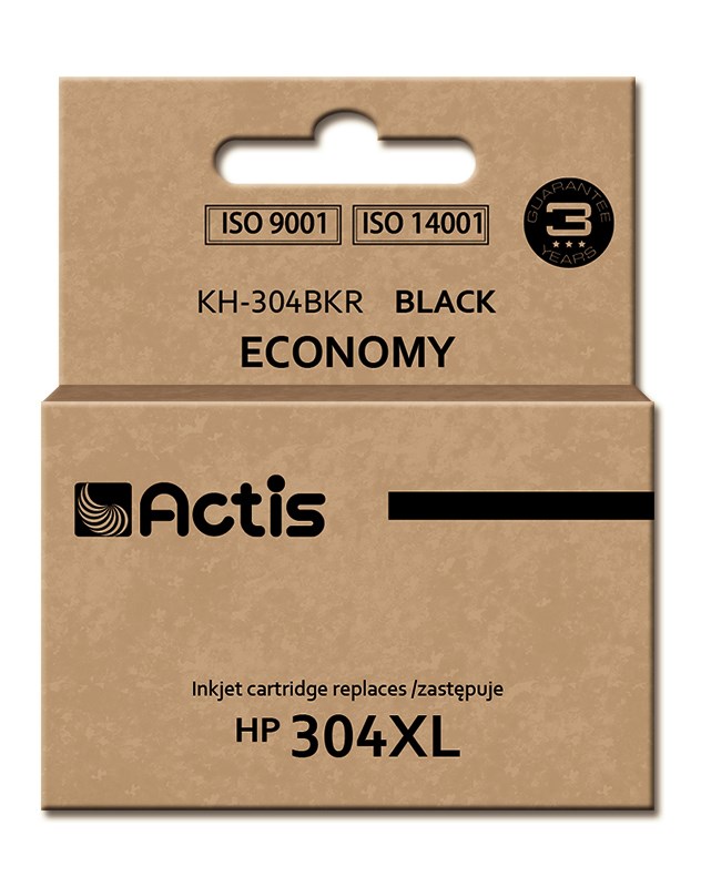 ACTIS  KH-304BKR ink (replacement for HP
