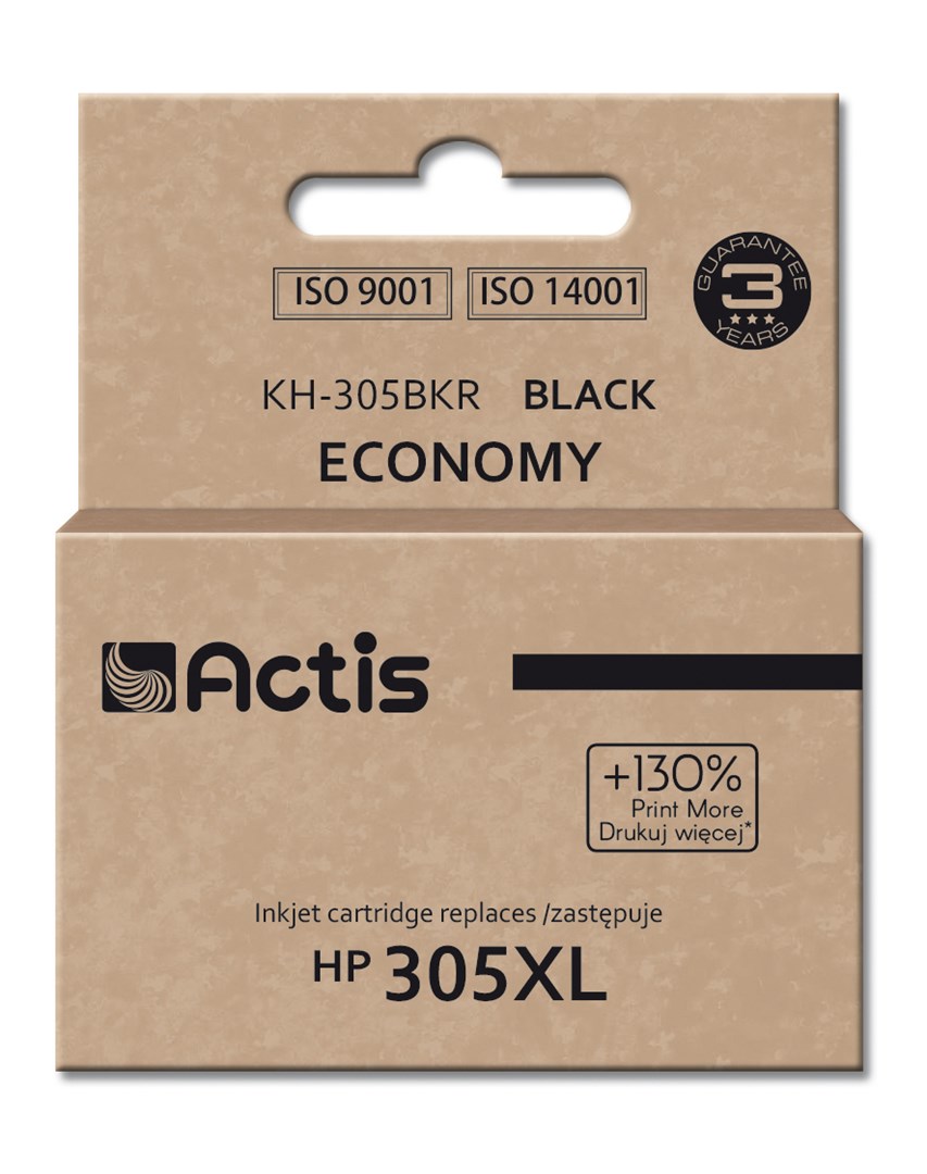 ACTIS KH-305BKR Ink (replacement for HP