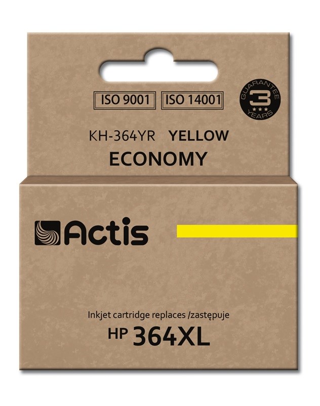 ACTIS  KH-364YR Ink (replacement for HP