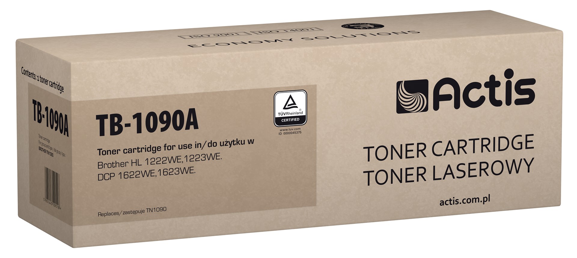 ACTIS TB-1090A Toner (replacement for Brother