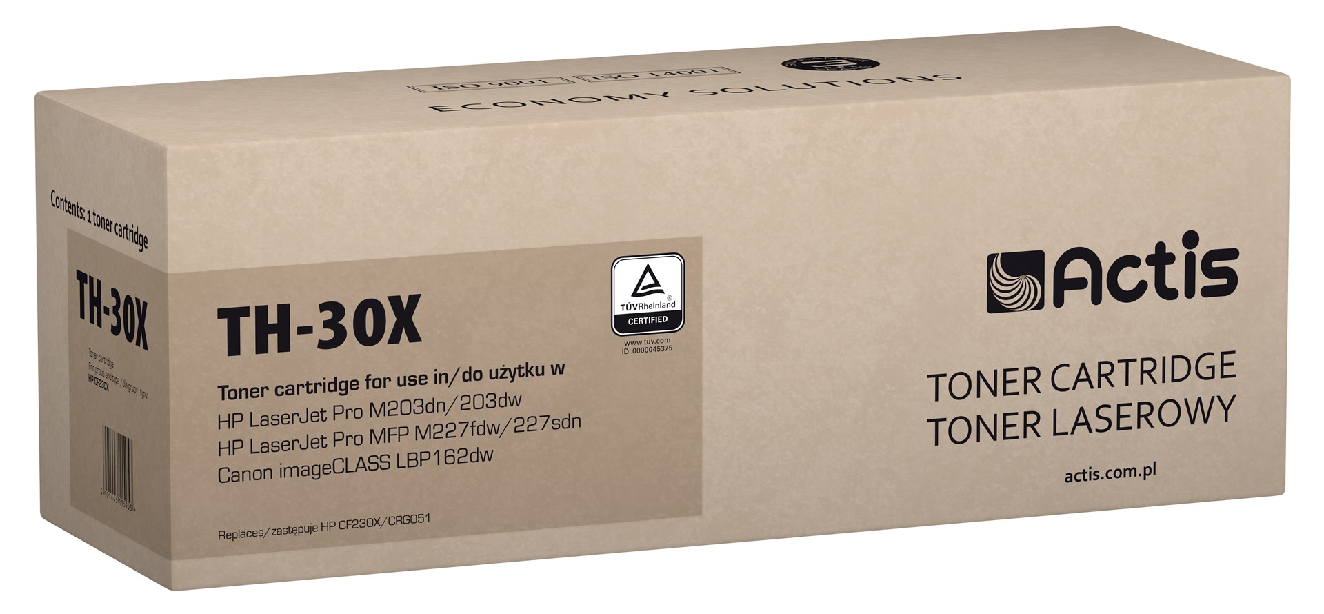 ACTIS TH-30X toner (replacement for HP