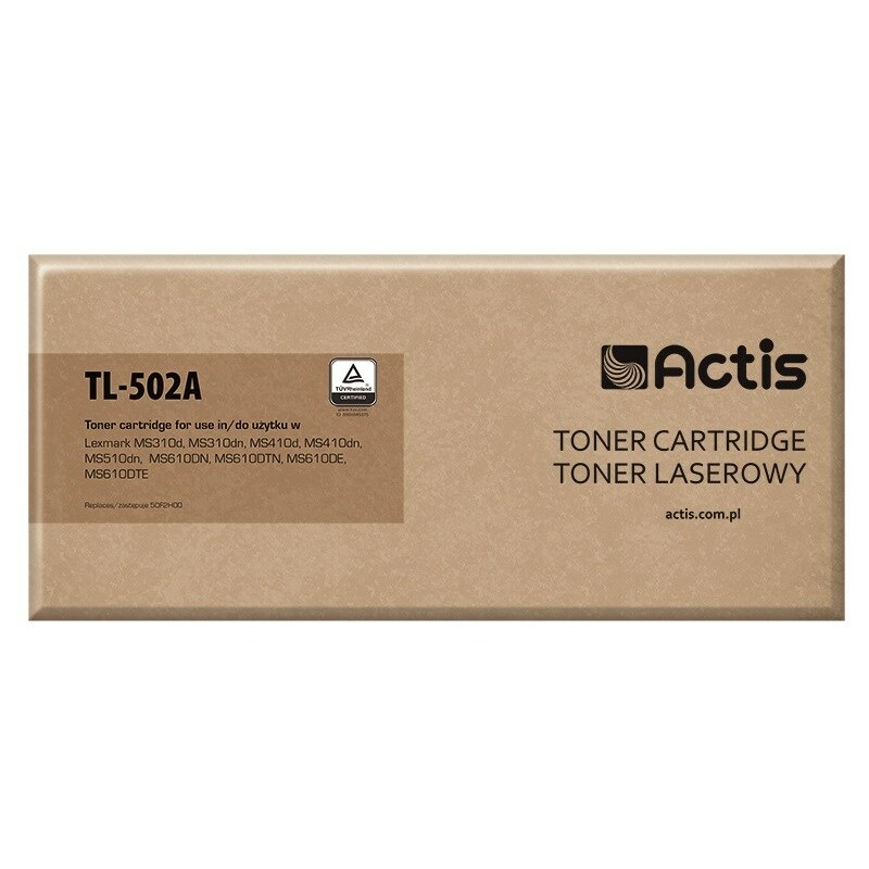 ACTIS  TL-502A toner (replacement for Lexmark