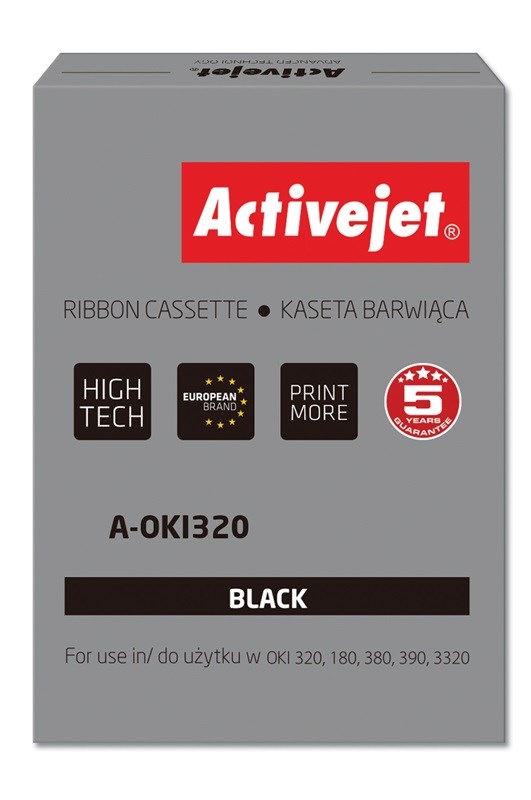 Activejet A-OKI320 Ribbon (replacement OKI 9002303