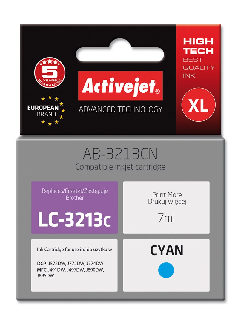 Activejet  AB-3213CN Ink cartridge (replacement for