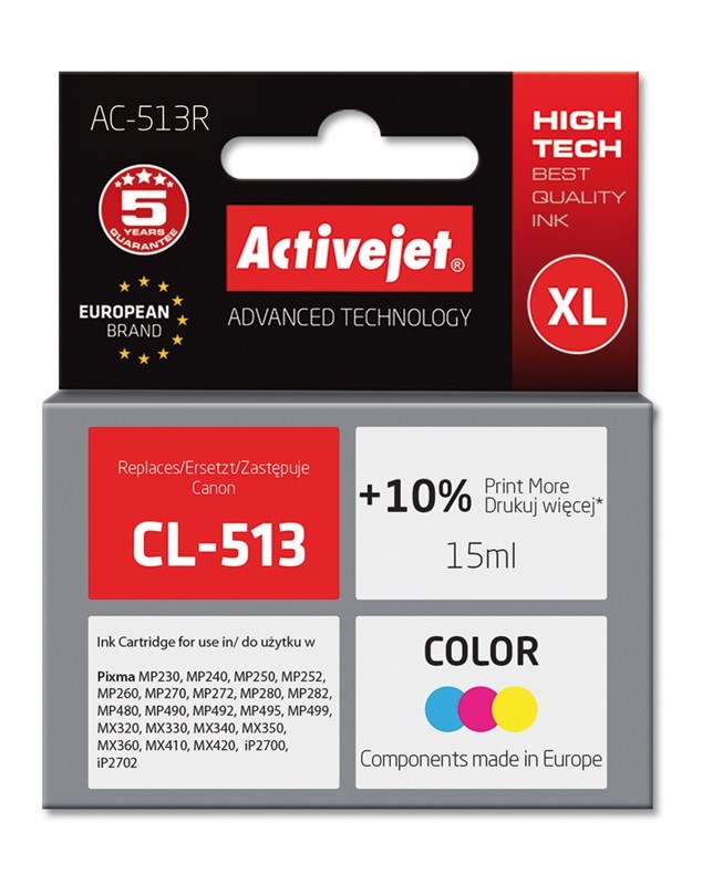 Activejet  AC-513R Ink (replacement for Canon
