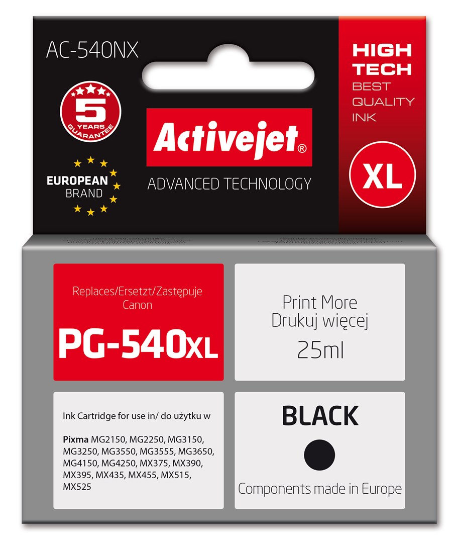 Activejet AC-540NX ink for Canon printer