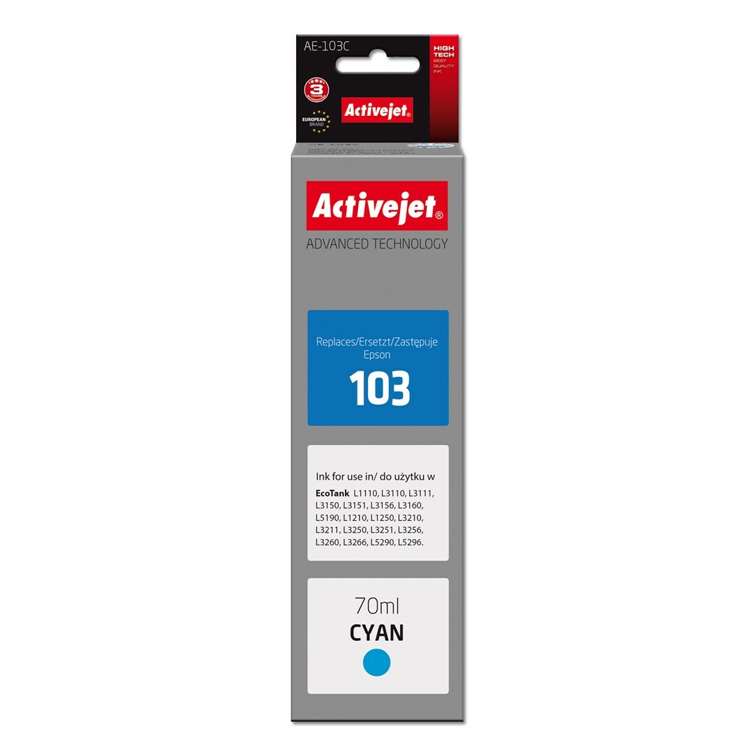 Activejet  AE-103C Ink Bottle (Replaces Epson