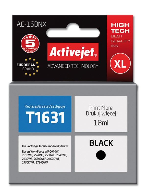 Activejet  AE-16BNX Ink (replacement for Epson