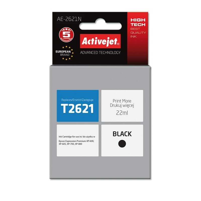 Activejet  AE-2621N Ink cartridge (replacement for