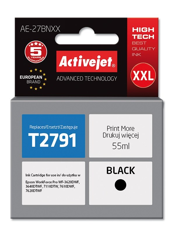 Activejet  AE-27BNXX Ink cartridge (replacement for