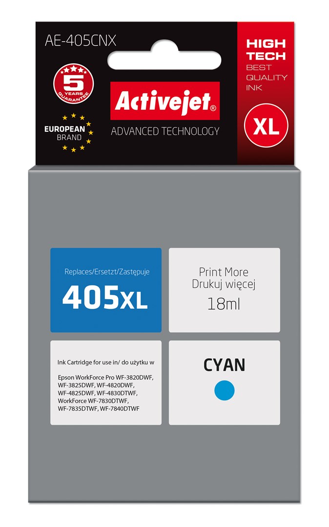 Activejet  AE-405CNX ink (replacement for Epson