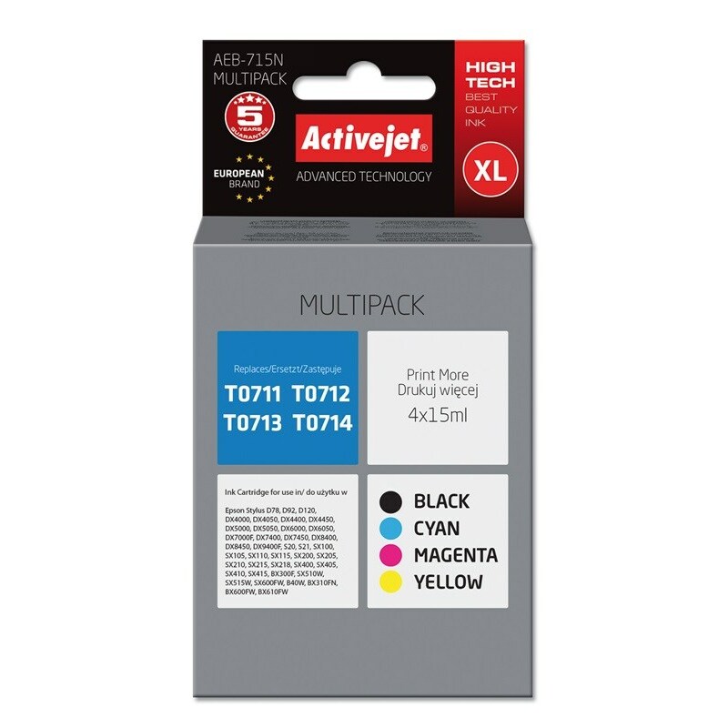 Activejet  AEB-715N Ink (replacement for Epson